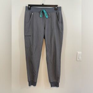 FIGS ZAMORA 2.0 Joggers scrub pants womens sz medium Gray W18SW2005